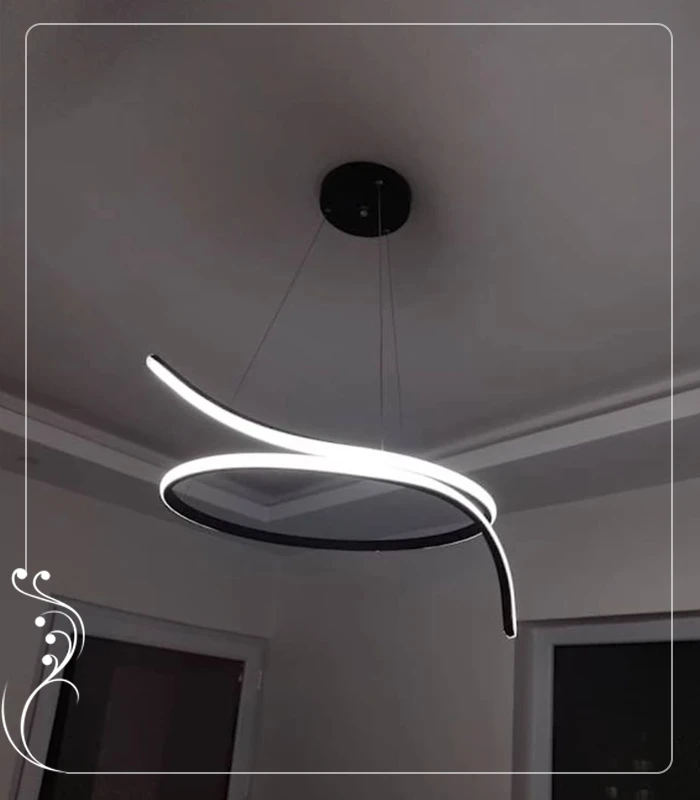 لوستر مدرن تاج