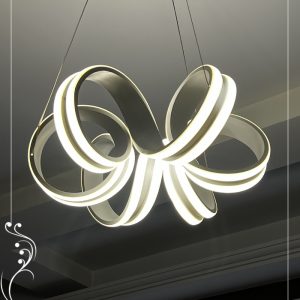 لوستر مدرن شش گل پهن